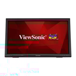 VIEWSONIC MONITOR 22" (21.5) TOUCHSCREEN FHD VGA DVI HDMI USB COLUNAS TD2223 - ViewSonic TD2223