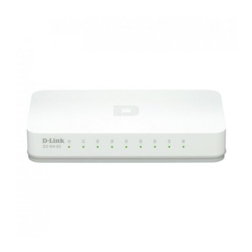 D-Link Switch 8 Portas 10/100 Mbps - D-Link GO-SW-8E