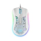 Mars Gaming MMEX 32000dpi USB Gaming Mouse - Estrutura em painel perfurado - 7 botões programáveis - Iluminação RGB Chroma - Uso com a mão direita - Cabo de 1,70 m - Mars Gaming MMEXW