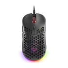 Mars Gaming MM55 Rato Gaming USB 12800dpi - Estrutura em painel perfurado - 5 botões - Iluminação RGB Chroma - Utilização com a mão direita - Cabo de 1,70 m - Mars Gaming MM55