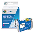 G&G Epson T1813/T1803 (18XL) Magenta Cartucho de Tinta Compatível, 9.6 ml - Tinteiro Compatível C13T18134012/C13T18034012