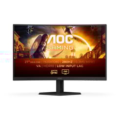 AOC MONITOR VA 27" 16:9 FHD CURVO 1MS 280HZ HDMI DP C27G4ZXE - AOC C27G4ZXE