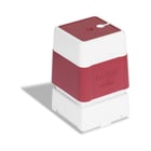 Suporte de carimbos vermelho. 6 carimbos de 30 x 30 mm - Brother PR3030R6P