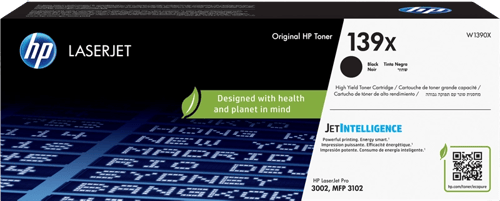 HP W1390X Toner Original Preto - 139X - HP W1390X