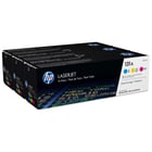 HP Pack Triplo de Toner LaserJet Original 131A Ciano/Magenta/Amarelo - U0SL1AM