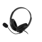 Auscultadores Coolbox COOLCHAT U1 - Microfone USB - Som nítido - Design ergonómico - Ligação rápida - Cor preta - Coolbox 298287