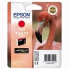 Epson Flamingo Tinteiro Vermelho T0877 Ultra Gloss High-Gloss 2 (c/alarme RF+AM) - Epson C13T08774020