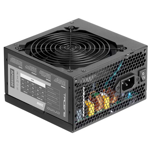 Fonte de alimentação Tacens Anima APIII500 500W ATX - Eficiência 85% Bronze - Ventoinha de 120mm - Tacens APIII500