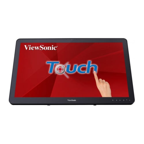 VIEWSONIC MONITOR LED 24" (23.6) TOUCHSCREEN FHD VGA HDMI DP USB COLUNAS TD2430 - ViewSonic TD2430