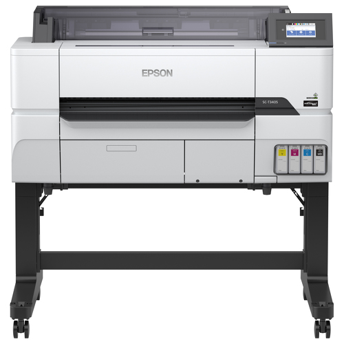 Epson SureColor SC-T3405, Jato de tinta, 2400 x 1200 DPI, ESC/P-R, HP-GL/2, HP-RTL, Preto, Ciano, Amarelo, Magenta, A1 (594 x 841 mm), Rolo - Epson C11CJ55301A0