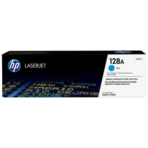 HP Toner LaserJet Original 128A Ciano - CE321A