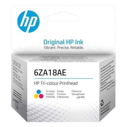 HP 6ZA18AE Cartucho de tinta original a cores - HP 6ZA18AE
