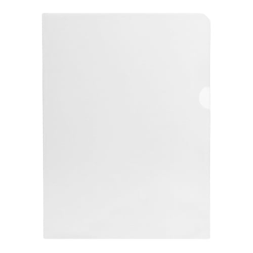 Bolsa Plástico em L A4 90mic Cristal 10un - Outras 1001039