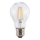 Lâmpada LED E27 4W 470lm Incandescente Transp. Branco Quente - XAVAX by HAMA XAV112805