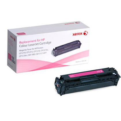 Xerox Cartucho de toner magenta. Compatível com HP CB543A. Compatível com HP Colour LaserJet CM1312 MFP, Colour LaserJet CM1525, Colour LaserJetCP1515N, Colour LaserJetCP1518N - Xerox 003R99788