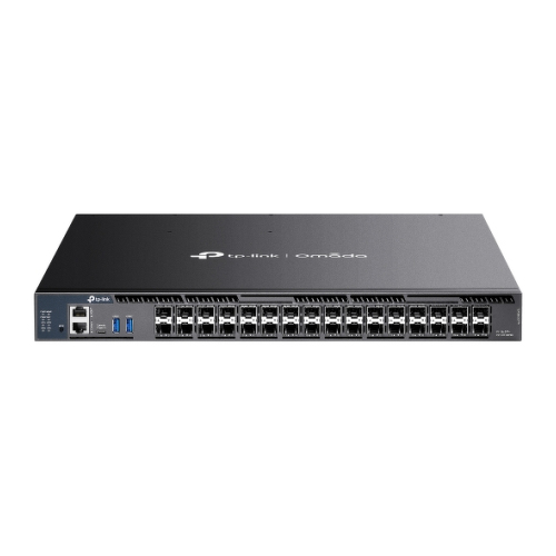 Omada 26-Port 10G Stackable L3 Managed Aggregation Switch with 6 25G Slots - TP-Link SX6632YF