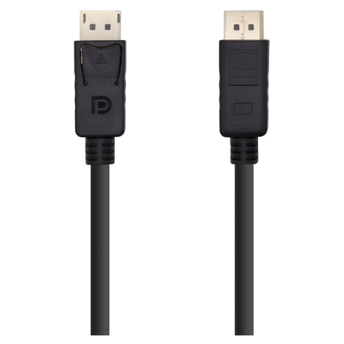 Aisens Cable Displayport V1.2 4K@60Hz - DP/M-DP/M - 5,0m - Cor Preto - Aisens A124-0387