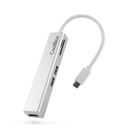 Coolbox MINIDOCK LITE USB-C Alumínio - HDMI - 3xUSB3.0 - SD - MicroSD - Cor Branco - Coolbox 298452