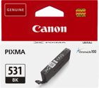 Tinteiro Original Preto Canon CLI531 - 6118C001/CLI531BK - Canon 6118C001