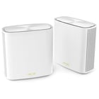 ASUS ZenWiFi XD6S Dual-Band AiMesh WiFi 6 System 2 Pack White Wall Mount - Asus 90IG06F0-MO3B40