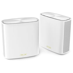 ASUS ZenWiFi XD6S Dual-Band AiMesh WiFi 6 System 2 Pack White Wall Mount - Asus 90IG06F0-MO3B40
