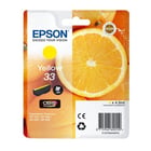 Cartucho de tinta original amarelo Epson T3344 (33) - C13T33444012 - Epson C13T33444012