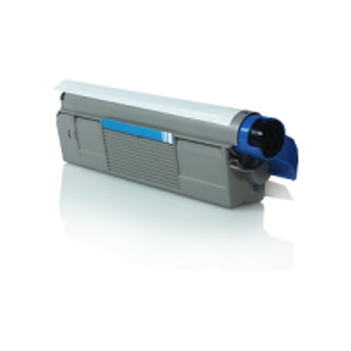 Cartucho de toner genérico OKI C610 ciano - Substitui 44315307 - Oki OKT-C610CY