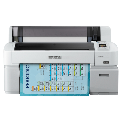 Epson SureColor SC-T3200 w/o stand, Jato de tinta, 2880 x 1440 DPI, ESC/P-R, HP-GL/2, HP-RTL, PostScript 3, Ciano, Magenta, Preto mate, Foto preto, Amarelo, A1 (594 x 841 mm), A1, A2, A3, A4 - Epson C11CD66301A1