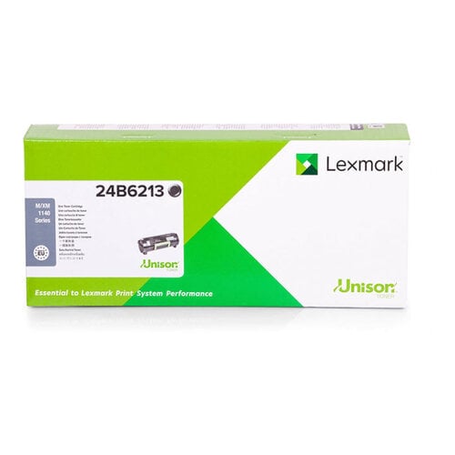 Cartucho de toner original preto Lexmark M1140/XM1140 - 24B6213 - Lexmark 24B6213