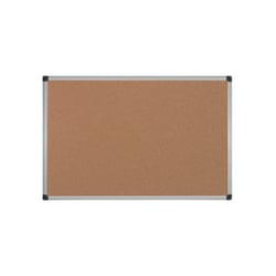 Quadro Cortiça Moldura Alumínio 60x45cm CA021170 - Bi-Office 34059072