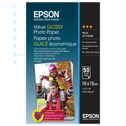 EPSON Value Photo Paper 10x15cm 50 sheets - Epson C13S400038