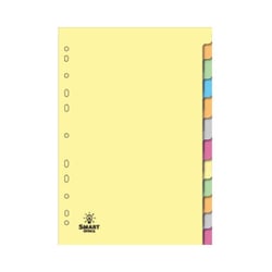 Separadores A4 Cartolina 12un (202) (1011) - SmartD 1721011