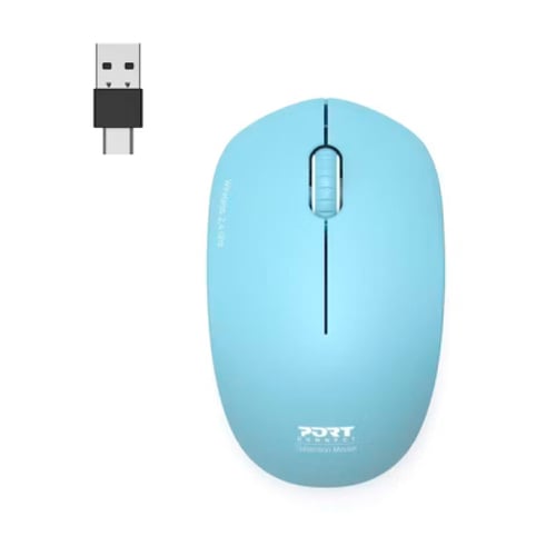 PORT RATO WIRELESS COLLECTION 1600DPI AZUR - Port 900544