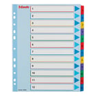 Separadores A4 Extra Largo Cartolina Regravável (1 a 12) (297X245) - Esselte 1721083