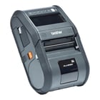 Impressora portátil de etiquetas e talões de até 3" de largura, com conexão Bluetooth, WiFi, USB e USB Host. Não inclui adaptador de corrente, deve ser adquirido em separado - Brother RJ-3150