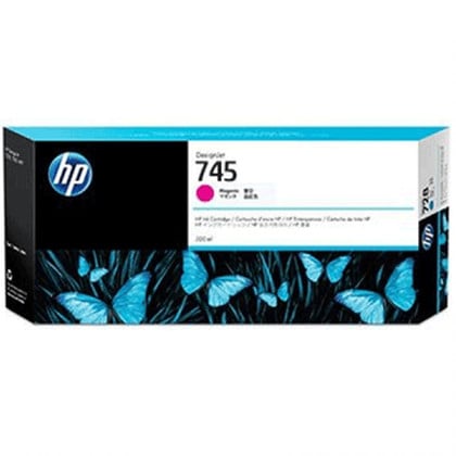 HP 745 300-ml DesignJet Magenta Ink Cartridge - F9K01A