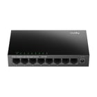 Switch Gigabit Cudy de 8 portas - Fácil gerenciamento - Velocidade de até 1000 Mbps - Plug and Play - Caixa de metal - Economia de energia - Preto - Cudy GS108E