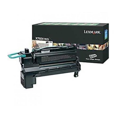 Toner Preto Capacidade Extra c/ Prog. Ret. X792 - Lexmark 00X792X1KG