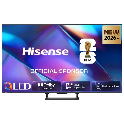 Hisense 50A7S Smart TV QLED de 50 polegadas, 4K, 60 Hz, 8 ms, HDR10+, HDMI - Hisense 50A7S