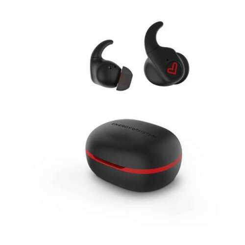 Auscultadores desportivos Energy Sistem Freestyle - Bluetooth 5.3 - Estéreo sem fios - Encaixe seguro - IPX5 - Preto - Cor preta - Energy Sistem 242442