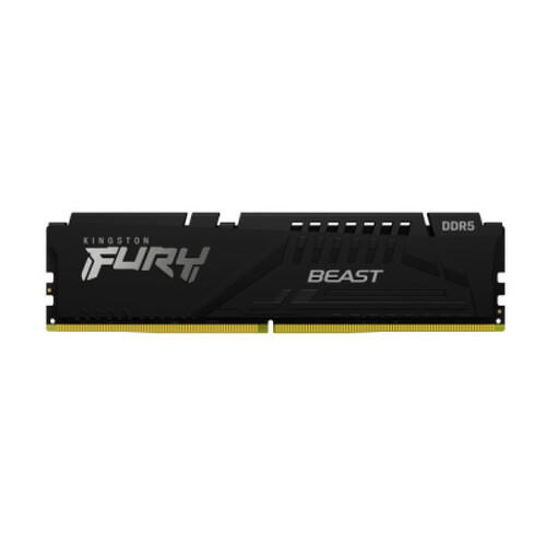 Memória RAM Kingston Fury Beast Black Expo DDR5 6000MT/s 16GB 1.4V CL30 DIMM - Kingston KF560C30BBE-16