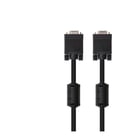 EWENT CABO VGA HD PLUG M/M AWG28 3.0MT FERRITE - Ewent EC1104