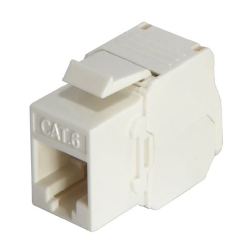 EQUIP ADAPTADOR KEYSTONE JACK CAT6 UTP TOOLFREE SET OF 8PCS - Equip 769216