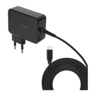 Carregador para portátil Tooq GaN USB-C/PD 100W - Cabo de 1,80m - Preto - Tooq 306573