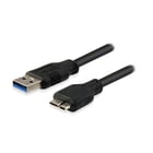 Equipar Cabo USB-A para Micro USB-B 3.0 Macho/Macho 1,8m - Equip EQ128397