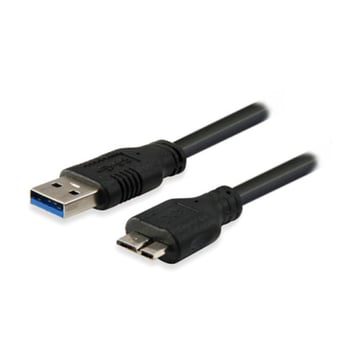 Equipar Cabo USB-A para Micro USB-B 3.0 Macho/Macho 1,8m - Equip EQ128397