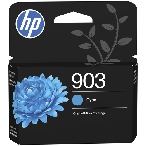 HP 903 Cyan Original Ink Cartridge - HP T6L87AE#LS1