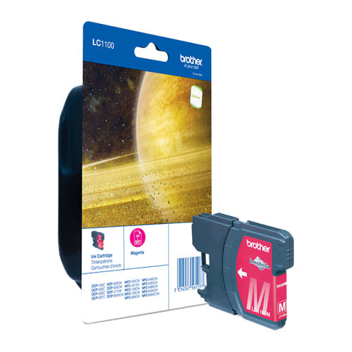 Tinteiro de tinta magenta - Brother LC1100M