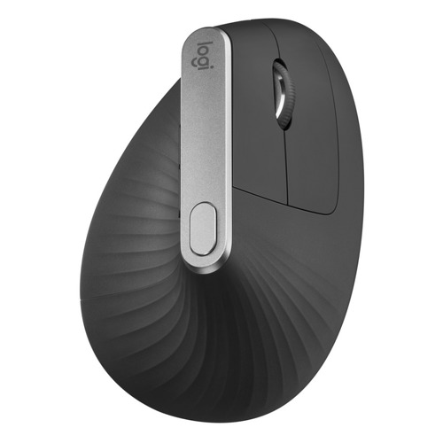 Logitech MX Vertical Advanced Ergonomic Mouse 4000dpi - 57° de ângulo vertical - 4 botões programáveis - Uso com a mão direita - Preto - Logitech 910-005448