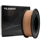 Filamento PLA 3D - Diâmetro 1.75mm - Bobine 1kg - Cor Pêssego Claro - PLA-Pêssego Claro